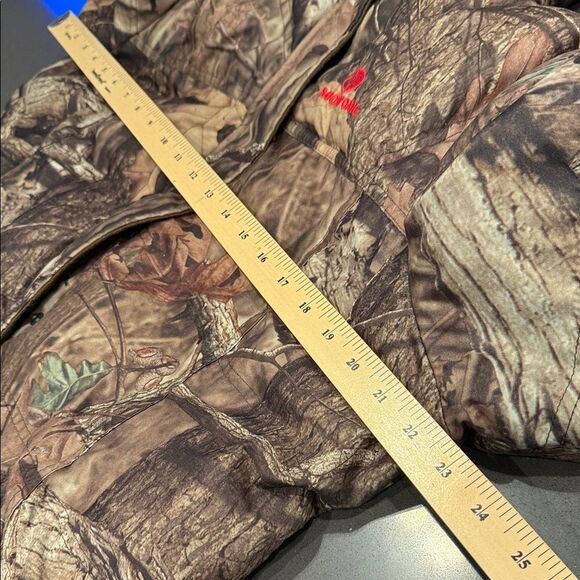 Mossy Oak Kids Camo Puffer Jacket with Hood - Picture 12 of 14